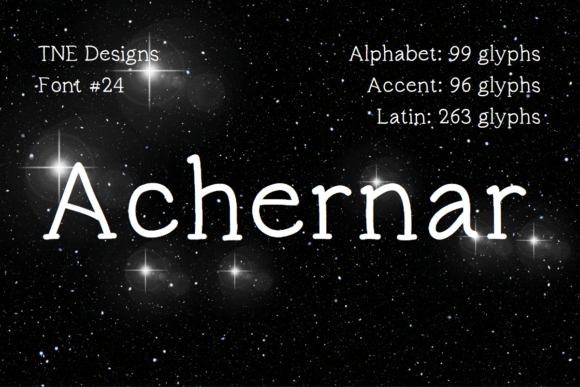 Achernar: A Quirky Handwritten Font for Small Business Branding