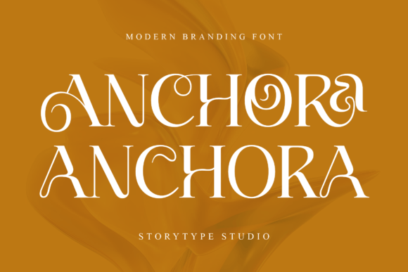 Anchora: A Serif Font That Elevates Elegant Branding Projects