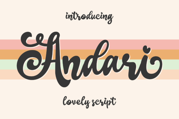 Andari: A Timeless Handwritten Font for Polished Branding