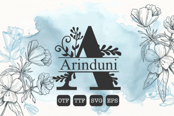 Arinduni Monogram: A Decorative Font for Elegant Digital Branding