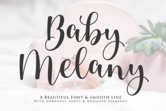 Baby Melany: A Refined Script Handwritten Font Review