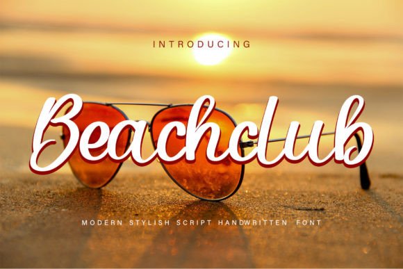 Beachclub Font: A Vibrant Script Typeface for Digital Branding and Web Design