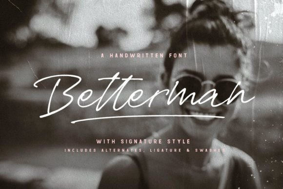 Betterman: A Signature Font That Elevates Small Business Branding