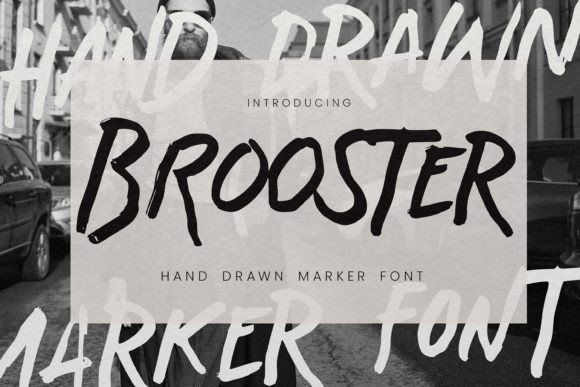 Brooster: A Script Handwritten Font for Creative Web Design Projects