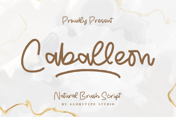 Caballeon: A Sweet Handwritten Font for Business Branding