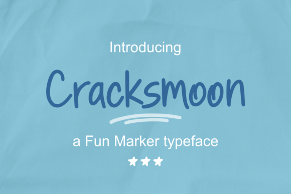 Cracksmoon: A Cute Handwritten Font That Elevates Web Design Projects