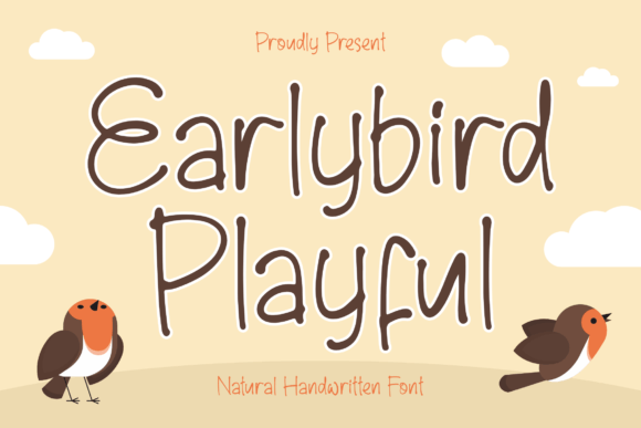 Earlybird Playful: A Handwritten Font for Makers