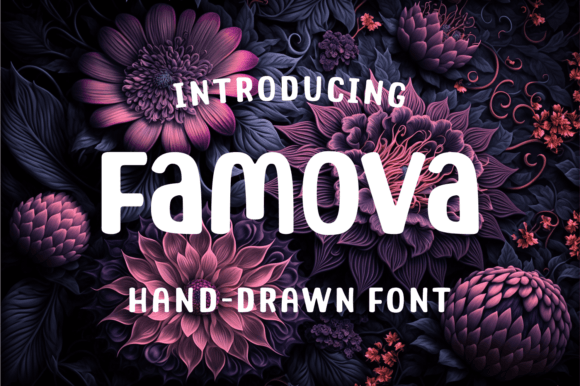 Famova: A Modern Handwritten Font for Editors