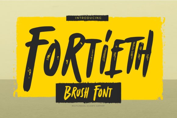 Fortieth: A Timeless Handwritten Font for Web Design