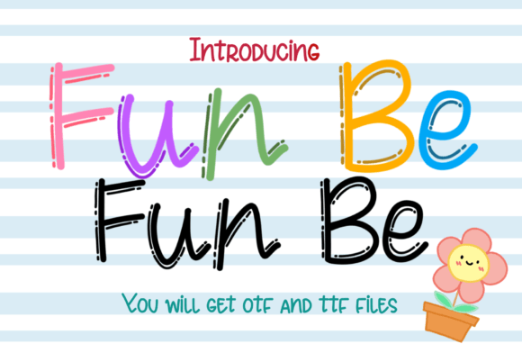 Fun Be: A Sweet Handwritten Font for Makers and Creative Sellers