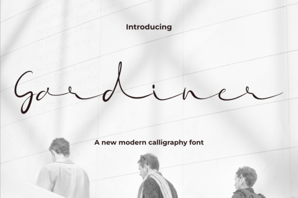 Gardiner: A Modern Signature Font for Elegant Web Design