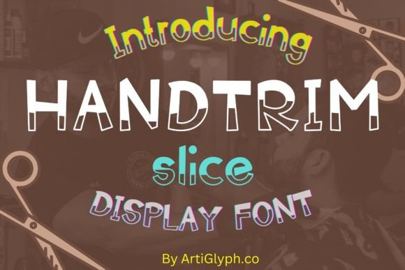 Handtrim Slice: A Cute Handwritten Font for Business Branding