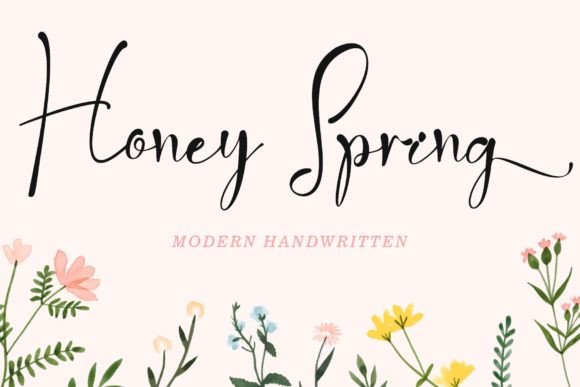 Honey Spring: The Modern Script Font for Campaigns