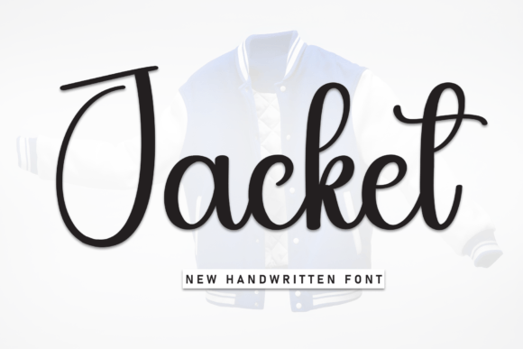 Jacket: A Sweet Handwritten Font for Editorial Design