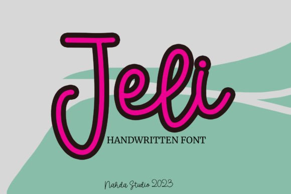 Jeli: A Sweet Handwritten Font for Business Branding