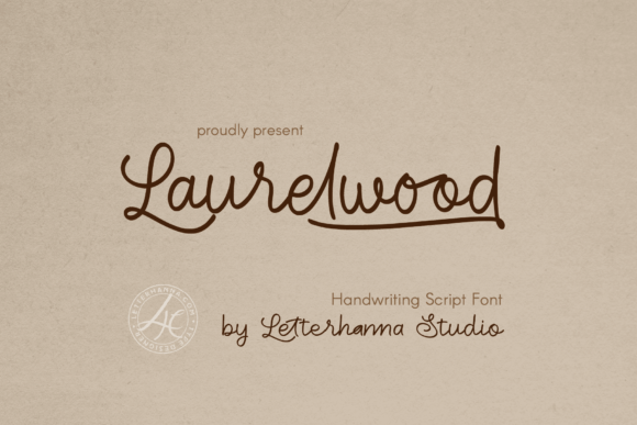 Laurelwood: A Script Handwritten Font for Elegant Editorial Design