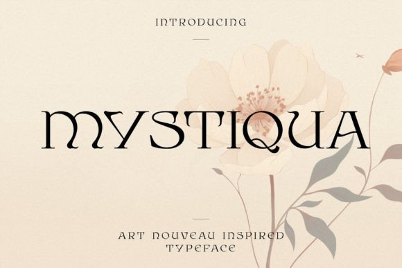 Mystiqua: A Serif Font for Elegant Digital Design