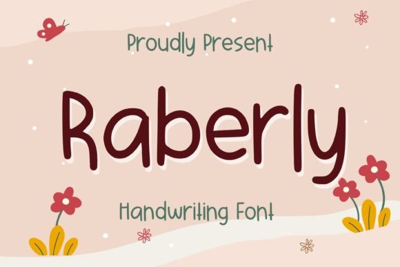 Raberly: A Stylish Handwritten Typeface for Web Design