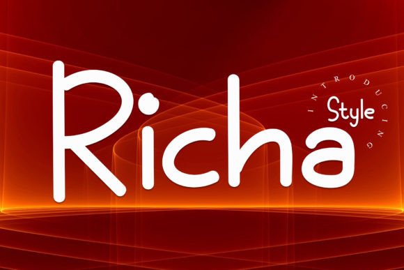 Richa Font: Elevating Web Design with Elegant Handwritten Typography