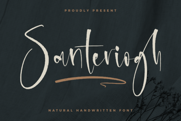 Santeriogh: A Romantic Script Font for Web Design
