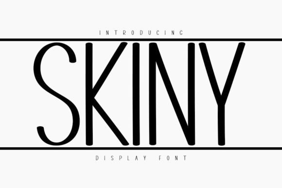Skiny: A Neat Handwritten Font for Modern Branding