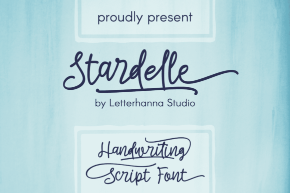 Stardelle: A Bold Script Handwritten Font with Elegance