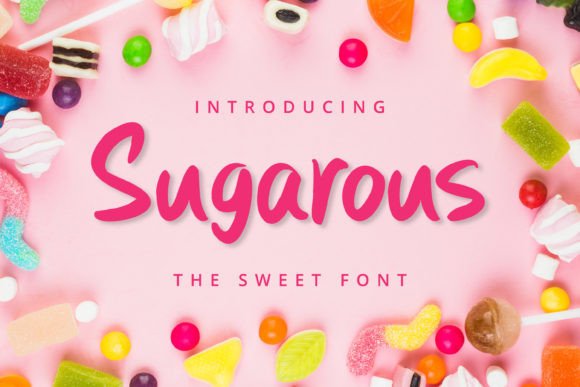 Sugarous: The Handwritten Brush Font for Brands