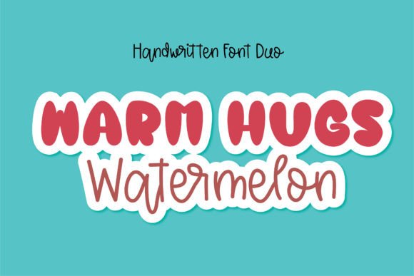 Warmhugs Watermelon: A Casual Handwritten Font for Editorial Design and Digital Publishing