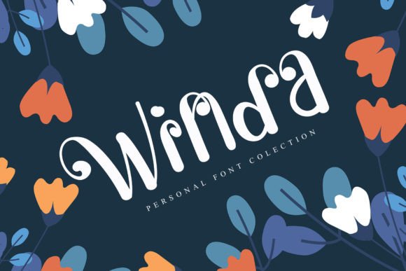 Winda: A Script Handwritten Font for Elegant Editorial and Branding Design